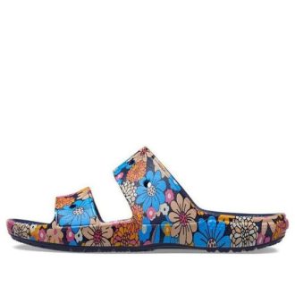 Sandalias Crocs Classic Crocs Retro Floral «Azul Multi» 208975-4HQ