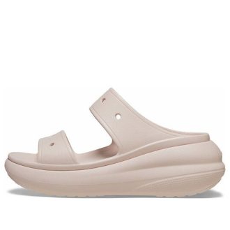Sandalias Crocs Classic Crush para mujer, color rosa, 207670-6UR