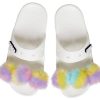 Sandalias Crocs Classic Fur Sure de 2 tiras «Blancas» 207405-100