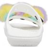 Sandalias Crocs Classic Fur Sure de 2 tiras «Blancas» 207405-100