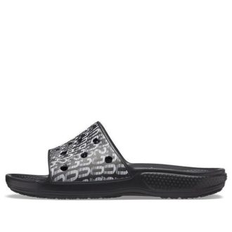 Sandalias Crocs Classic Logo Motion «Negro y blanco» 206124-066