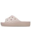 Sandalias Crocs Classic Platform para mujer, color rosa, 209564-6UR