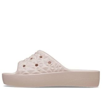 Sandalias Crocs Classic Platform para mujer, color rosa, 209564-6UR