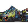 Sandalias Crocs Classic Tie Dye con estampado Crocs Beach unisex en azul vaquero 205453-4SW