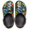 Sandalias Crocs Classic Tie Dye con estampado Crocs Beach unisex en azul vaquero 205453-4SW