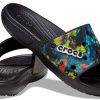 Sandalias Crocs Classic Tie-Dye con estampado «Negro» 206520-988