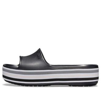 Sandalias Crocs Crocband con plataforma «Negro, Gris y Blanco» 205693-001