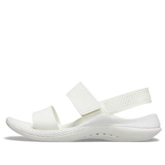 Sandalias Crocs LiteRide 360  para mujer, color blanco, 206711-1CN