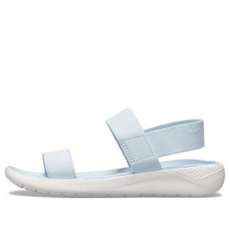 Sandalias Crocs LiteRide azules para mujer 205106-4KA
