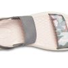 Sandalias Crocs Literide Graphic para mujer, color gris, 205375-0E9