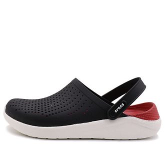 Sandalias Crocs LiteRide negras «Negro Blanco» 204592-066