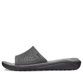 Sandalias Crocs LiteRide negras y grises «Negras y grises» 205183-0DD