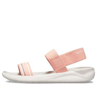 Sandalias Crocs LiteRide rosas para mujer 205106-6KP