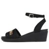 Sandalias Crocs para mujer color café metalizado «Dorado y negro» 205800-98A