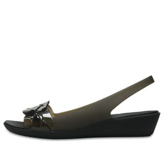 Sandalias Crocs para mujer, color negro, 204774-060