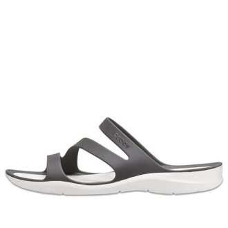 Sandalias Crocs para mujer «Gris Blanco» 203998-04D
