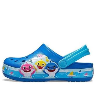 Zueco Crocs (GS) Fun Lab Baby Shark Band «Azul» 207066-4JL