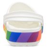 Sandalias Crocs Rainbow blancas 206361-94S