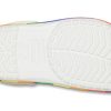 Sandalias Crocs Rainbow blancas 206361-94S