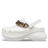 Sandalias Crocs Retro Chain en oro blanco (mujeres) 206662-19B
