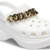 Sandalias Crocs Retro Chain en oro blanco (mujeres) 206662-19B