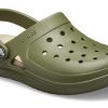 Sandalias Crocs Reviva Beach Verde Militar 205852-3TQ Sandalias Crocs Reviva Beach Verde Militar 205852-3TQ