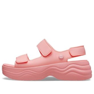 Sandalias Crocs Skyline para mujer, color rosa, 208183-6UI