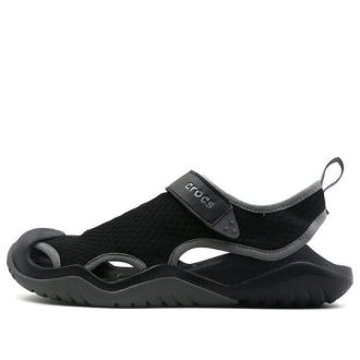 Sandalias Crocs Swiftwater «Negro Gris Oscuro» 205289-001
