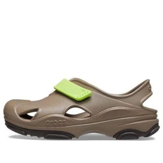 Sandalias de pescador Crocs (PS) All Terrain «Beige Green» 208351-260
