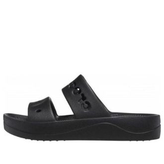 Sandalias de plataforma Crocs Baya «Negras» 208188-001