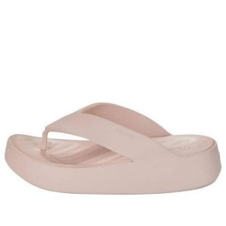 Sandalias de plataforma Crocs Getaway para mujer, color rosa, 209410-6UR