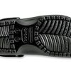 Sandalias de playa clásicas Crocs unisex negras 10001-001