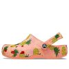Sandalias de playa clásicas Crocs unisex rojas 207849-83F