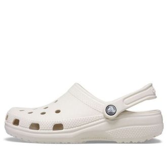 Sandalias de playa clásicas informales minimalistas Crocs unisex gris 10001-160