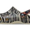 Sandalias de playa Crocs Classic Animal unisex «Blanco» 207840-2Y9