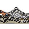 Sandalias de playa Crocs Classic Animal unisex «Blanco» 207840-2Y9
