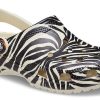 Sandalias de playa Crocs Classic Animal unisex «Blanco» 207840-2Y9