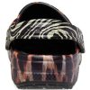 Sandalias de playa Crocs Classic Animal unisex negras 207840-0ZR