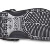 Sandalias de playa Crocs Classic Clog con estampado de camuflaje, negras, unisex, 206454-001