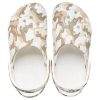 Sandalias de playa Crocs Classic Clog con estampado de camuflaje, unisex, color blanco, 206454-94S