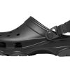 Sandalias de playa Crocs Classic Clog negras unisex 206340-001