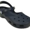 Sandalias de playa Crocs Classic Clog para mujer, color azul oscuro, 202494-410 Sandalias de playa Crocs Classic Clog para mujer, color azul oscuro, 202494-410