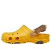 Sandalias de playa Crocs Classic Clog unisex amarillas 206340-700