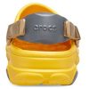 Sandalias de playa Crocs Classic Clog unisex amarillas 206340-700