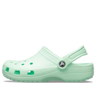 Sandalias de playa Crocs Classic Clog verde menta 10001-3TI