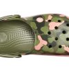 Sandalias de playa Crocs Classic Clog verde rosa 205579-3S9