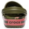 Sandalias de playa Crocs Classic Clog verde rosa 205579-3S9