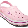 Sandalias de playa Crocs Crocband unisex, color rosa y morado, 11016-6MB Sandalias de playa Crocs Crocband unisex, color rosa y morado, 11016-6MB