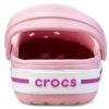 Sandalias de playa Crocs Crocband unisex, color rosa y morado, 11016-6MB Sandalias de playa Crocs Crocband unisex, color rosa y morado, 11016-6MB