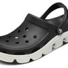 Sandalias de playa Crocs Duet en negro y blanco 11991-066